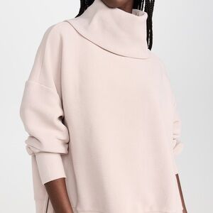 NWOT Varley Milton cowl neck sweatshirt. Size M.